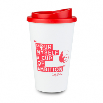 "Pour Myself a Cup of Ambition" Insulated Mug