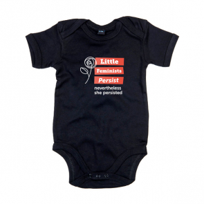 "Little Feminists Persist" Black Baby Grow