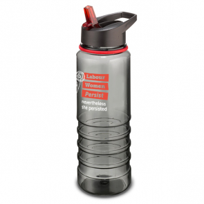 "Labour Women Persist" Black Drinks Bottle