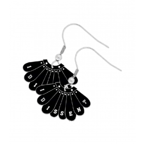 Labour Womens I DISSENT Earrings