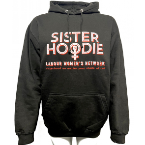 LWN/Sisterhoodie Non Zipped Black Hoodie